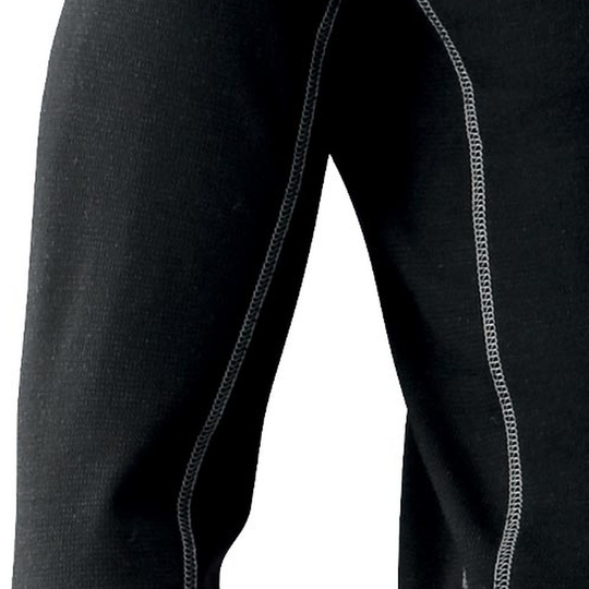 OMP First MY22 Roll-Neck Underwear Top Black (FIA)