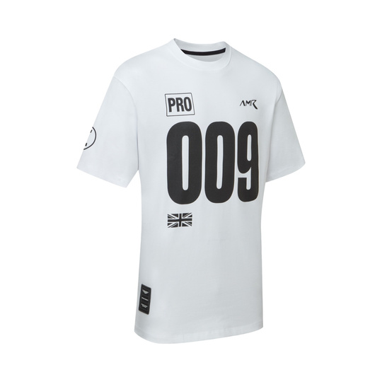 Aston Martin Racing 2026 Limited Edition 009 Graphic T-shirt White/Black