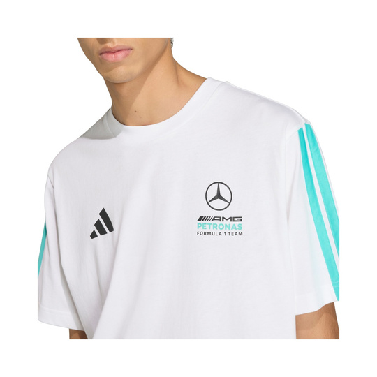 Mercedes AMG F1 2026 DNA Logo T-shirt White