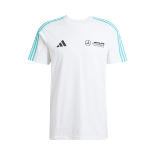 2025 Mercedes AMG F1 Mens DNA Logo T-shirt white