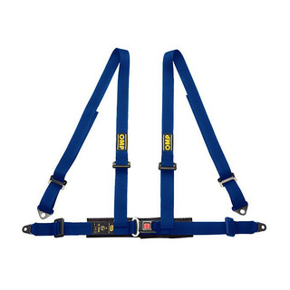 OMP Road 4 - points Safety Belts ECE, DA505 Blue