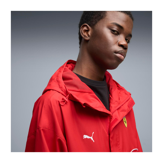 2026 Scuderia Ferrari F1 Mens Rain jacket red