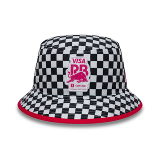 Visa Cash App RB F1 2026 Checkered Bucket Hat