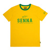 2026 Ayrton Senna F1 Mens Brazil T-Shirt yellow