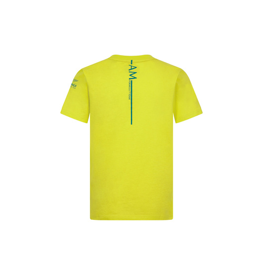 2024 Aston Martin F1 Kids Graphic Lime T-Shirt