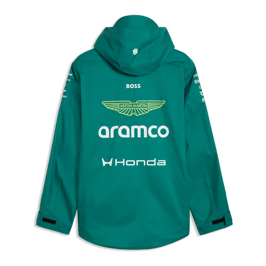 2026 Aston Martin F1 Mens Team Rain Jacket