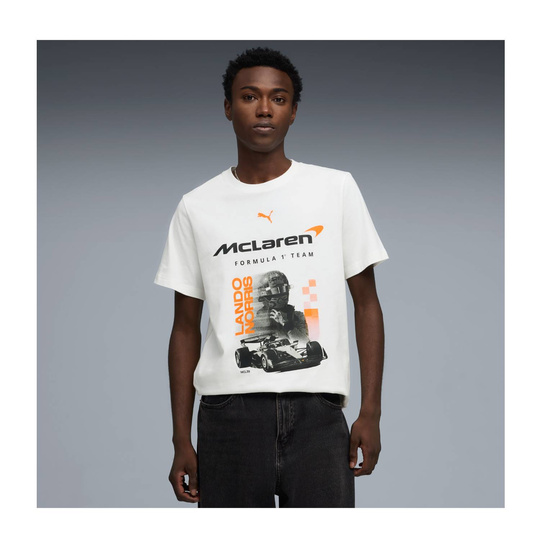 2026 McLaren F1 Mens Lando Norris T-Shirt white