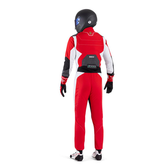 Sparco X-Light Full Efficiency Race Suit Red (FIA)