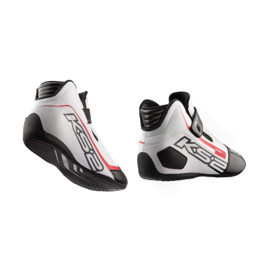 OMP KS-2 MY21 Karting Shoes White