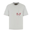2025 Ferrari F1 Men's Graphic Grey T-shirt