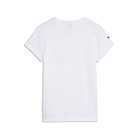 2026 Scuderia Ferrari F1 Ladies Large Logo T-Shirt white