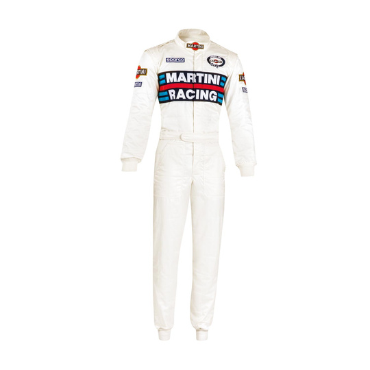Sparco Competition Martini Racing Race Suit White (FIA)