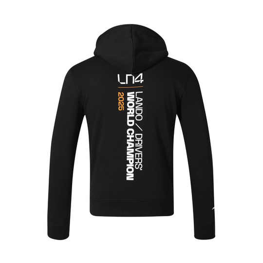 2025 McLaren F1 Mens Lando Norris Champion Hooded Sweatshirt
