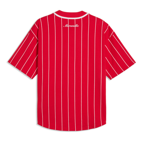 2026 Scuderia Ferrari F1 Mens Retro Baseball Shirt red
