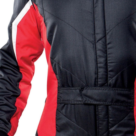OMP Tecnica Evo MY21 Race Suit Black/Red (FIA)