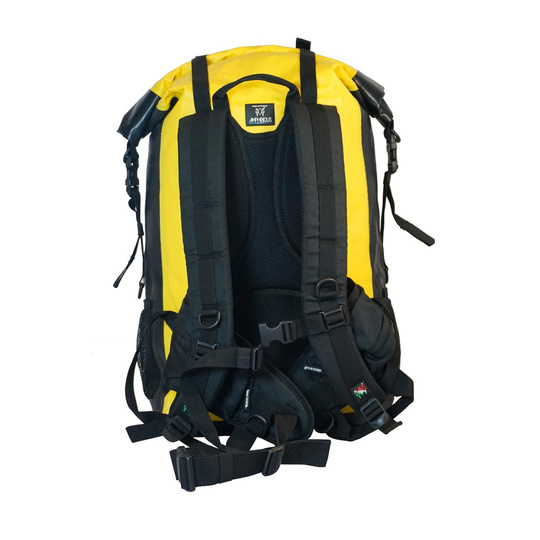 Amphibious OVERLAND 45 Waterproof Backpack yellow