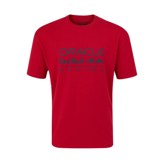 2026 Red Bull Racing Mens Relaxed Logo t-shirt red