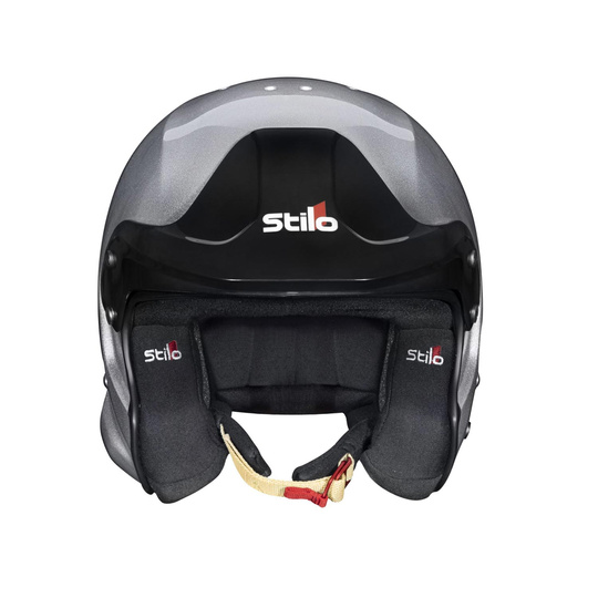 Stilo Venti TROPHY JET Hans Helmet silver (FIA-SNELL)