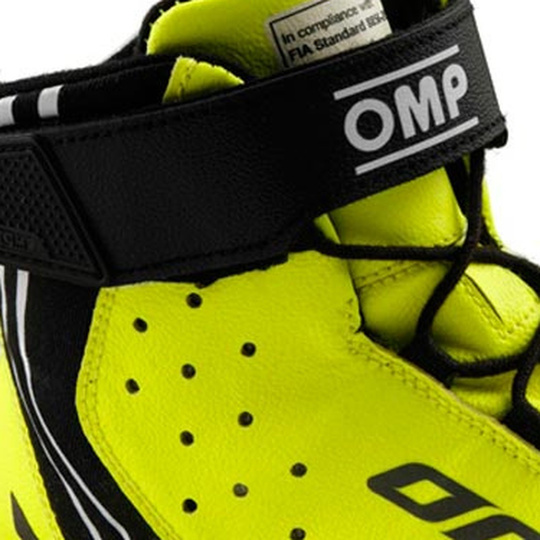OMP One EVO X MY24 Racing Shoes Yellow (FIA)