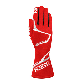 Sparco Land+ MY25 Racing Gloves Red (FIA)