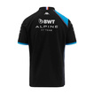 Alpine F1 Team Men's Polo Shirt Race Team Black