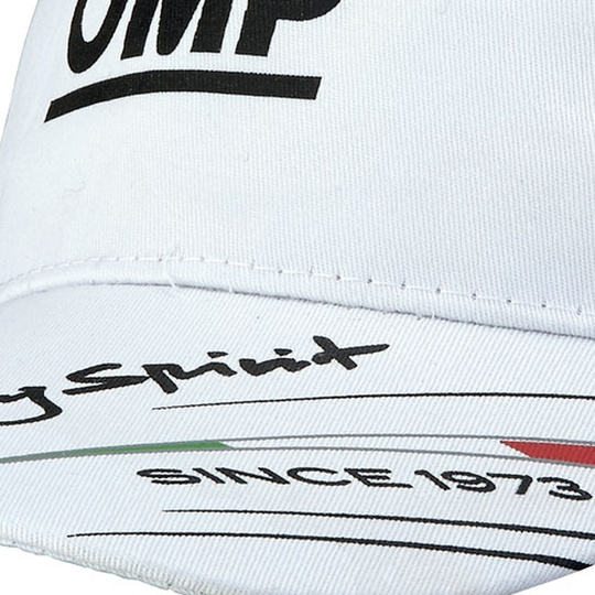 OMP Racing Spirit Hat White