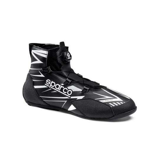 Sparco K-Rapid WP Racing Shoes Black (FIA)