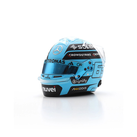 Mercedes AMG F1 George Russell 1:5 Miniature Helmet