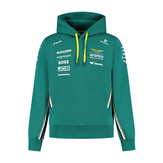 2025 Aston Martin F1 Mens Team Hooded Sweatshirt