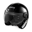 Sparco J-PRO Open Face Helmet black-grey