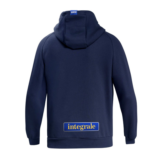 Sparco Lancia HF Delta Integrale Hoodie Navy Blue/Yellow