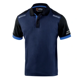 Sparco TECH Mens Poloshirt navy