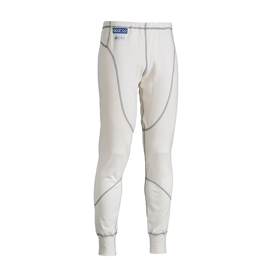Sparco Pro Tech RW-7 Long Johns White (FIA)