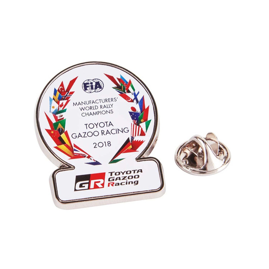 Toyota Gazoo World Rally Team WRC Winner Pin Badge
