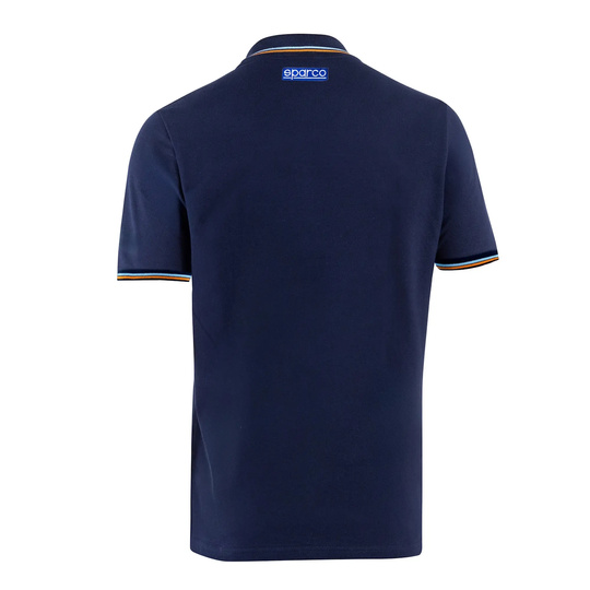 Men's Sparco GULF pocket navy blue polo shirt