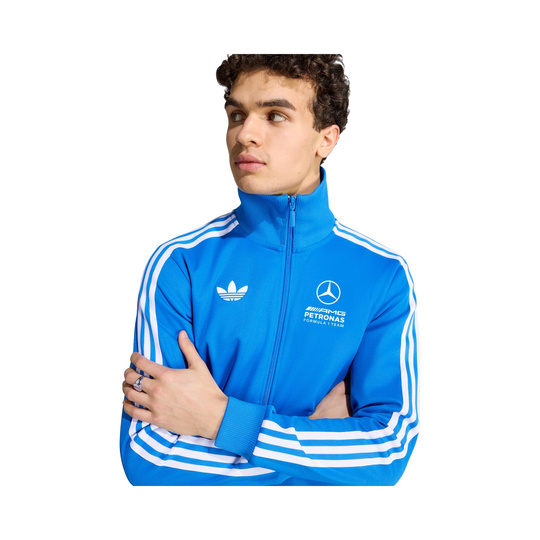 2026 Mercedes AMG F1 Blue Wonder Zip Sweatshirt