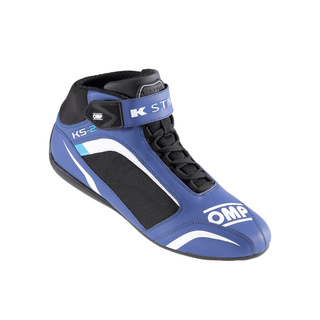 OMP KS-2 Blue Karting Shoes