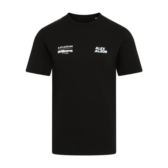 2026 Williams Racing Mens Alex Albon Drivers T-Shirt