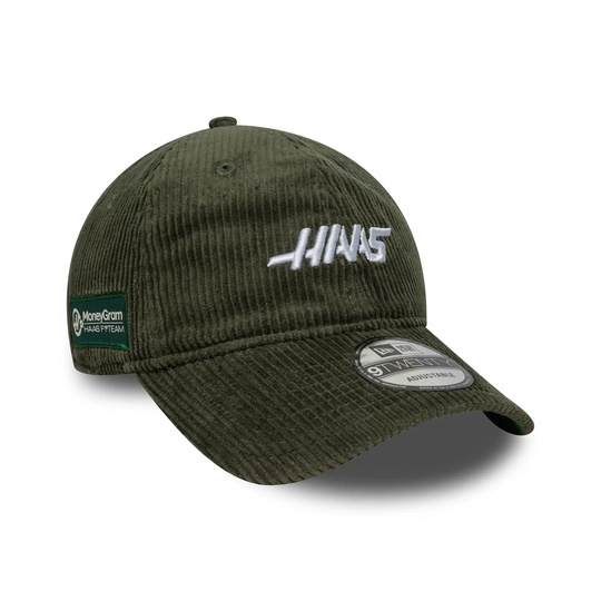 2025 Haas F1 Mens Cord baseball cap green