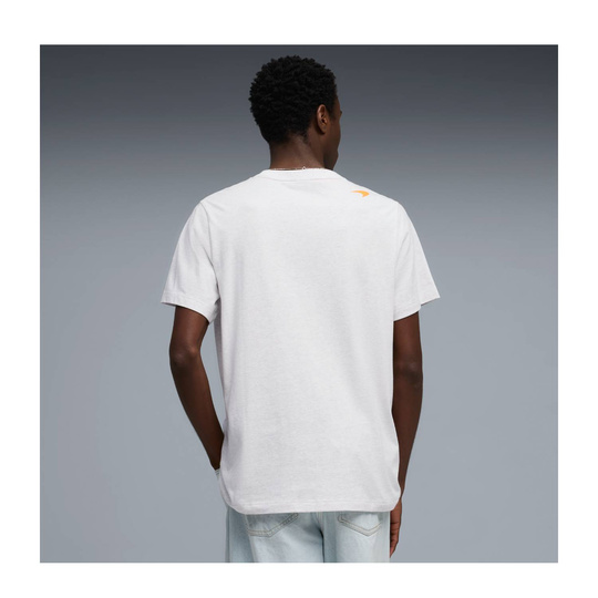 2026 McLaren F1 Mens Small Logo T-Shirt white