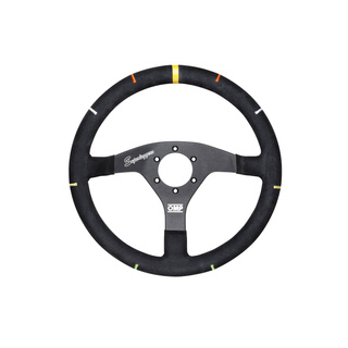 OMP RECCE Suede Steering Wheel