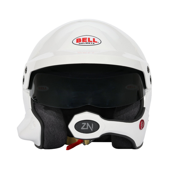 Bell MAG-10 Rally Pro Helmet White (FIA)