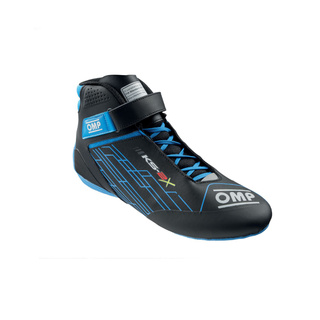 OMP KS-2X Karting Shoes (FIA) Black-Blue
