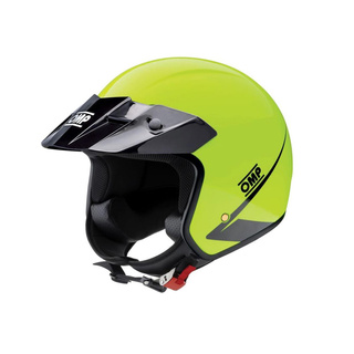 OMP STAR MY24 Open Face Helmet Yellow