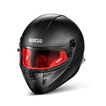 Sparco STEALTH KF CARBON 8878-2024 Kart Helmet black-red (FIA)