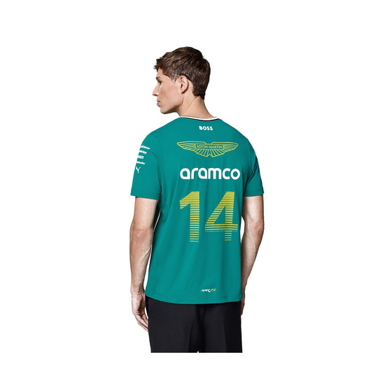 2025 Aston Martin F1 Mens Alonso Team T-Shirt