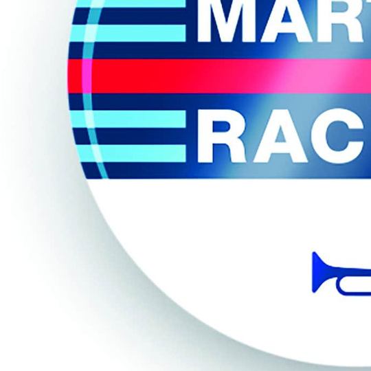 Sparco Martini Racing Horn Button Emblem