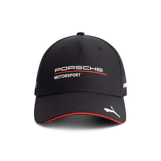 2026 Porsche Motorsport Men's Black Team Baseball Cap