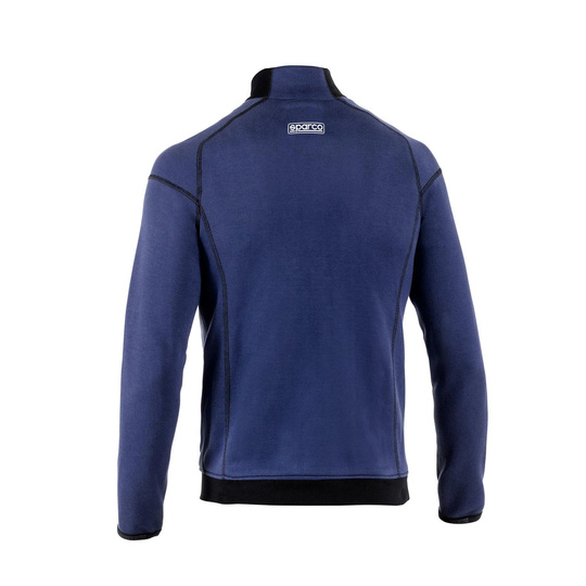Sparco Full Zip PRO Mens Sweatshirt navy blue