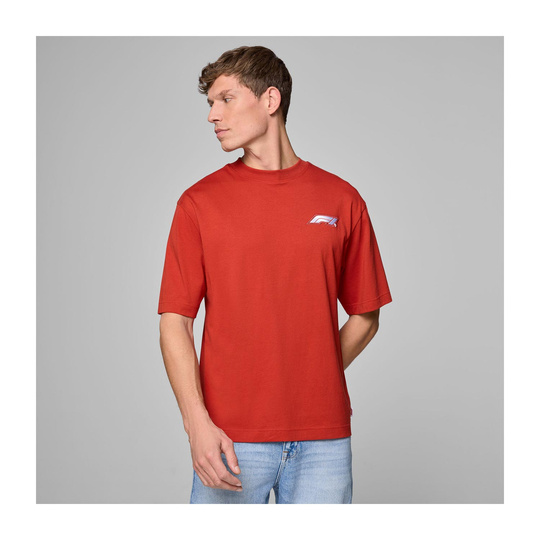 2025 Formula 1 Men's Heritage Logo Red T-shirt